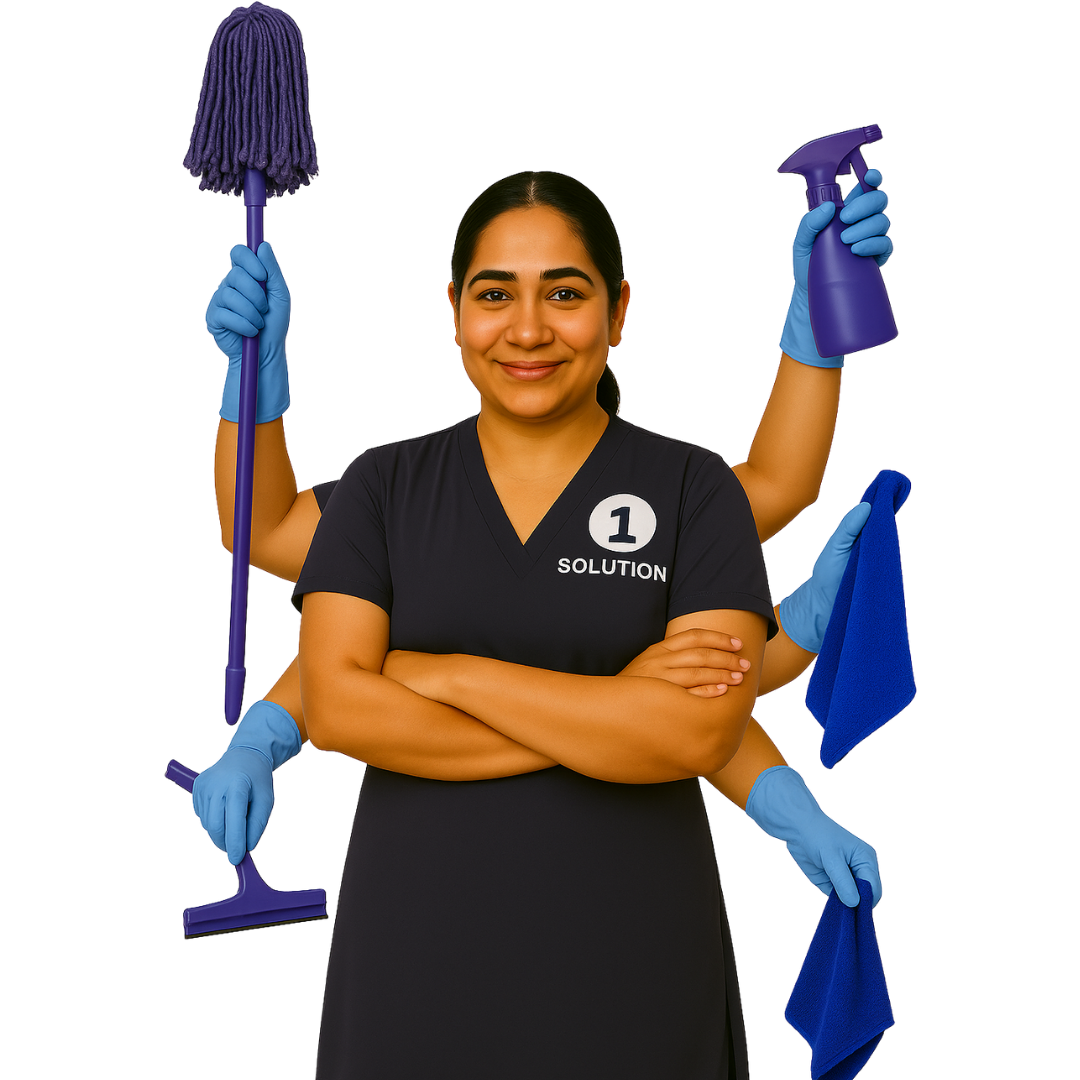 Cleaning mascot